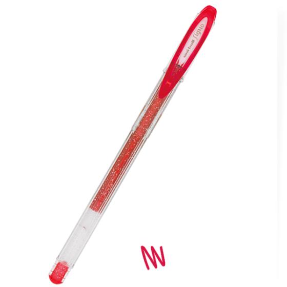 Στυλό Gel UNI UM-120SP SPARKLING 1.0 Κόκκινο