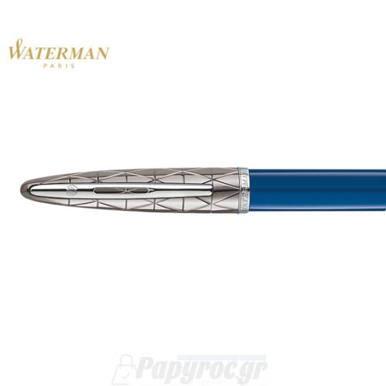Στυλό Roller Ball WATERMAN CARENE CONTEMPORARY BLUE ST 18K 1904560