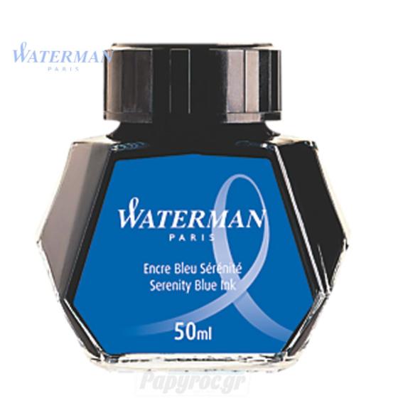 Μελάνι πένας σε μπουκάλι WATERMAN μπλε 50ml S0110720