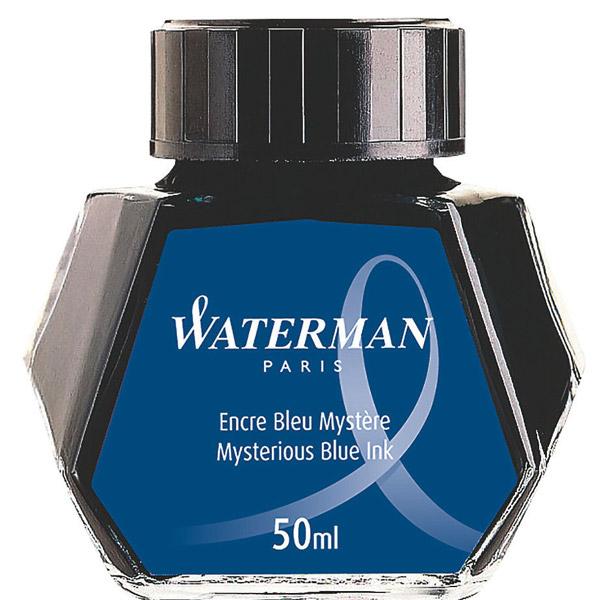 Μελάνι πένας σε μπουκάλι WATERMAN μπλε σκούρο 50ml S0110790