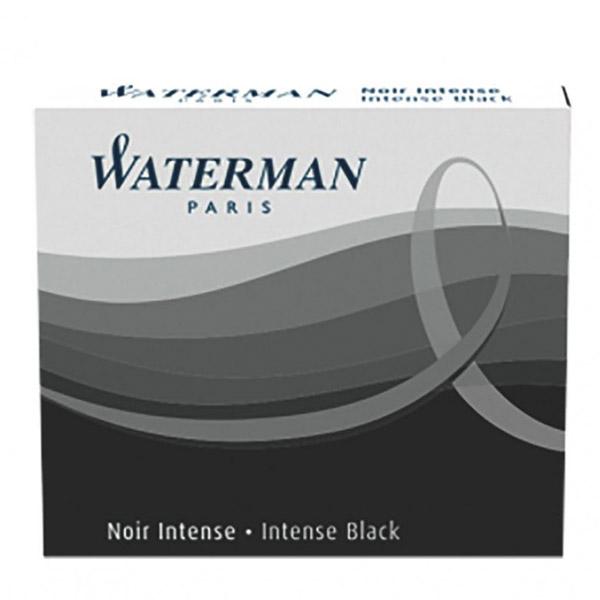 Μελάνι πένας WATERMAN μαύρο (8 ανταλλακτικά) S0110850