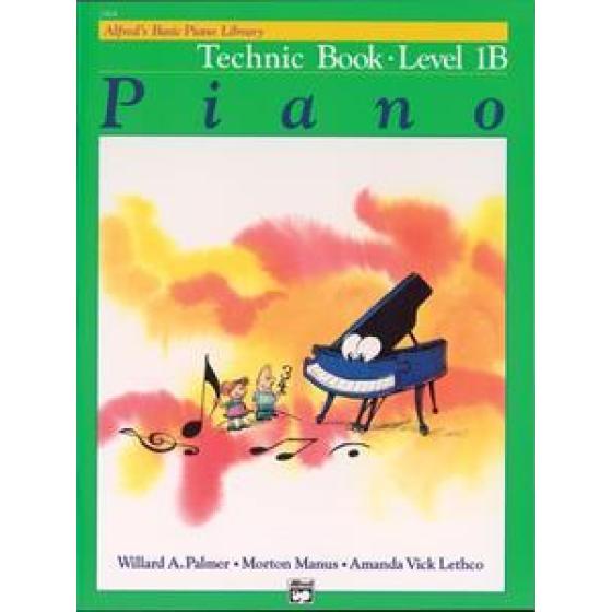 ALFRED'S BASIC PIANO LIBRARY TECHNIC BOOK LEVEL 1B