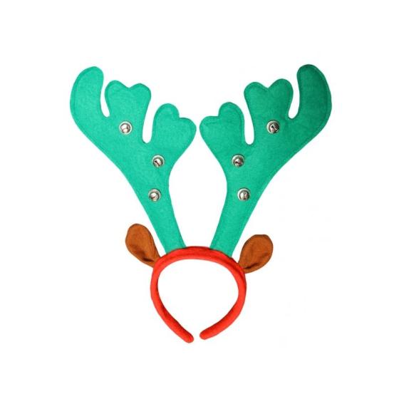 Χριστουγεννιάτικη στέκα με κουδούνια 38εκ (4 χρώματα)