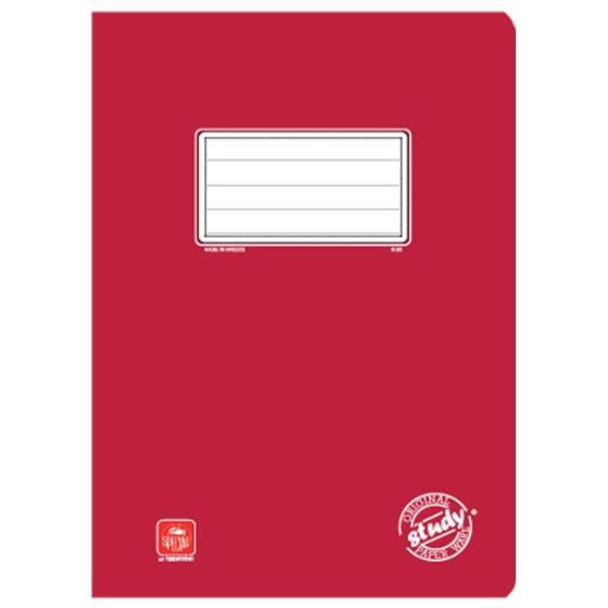 Σχολικά τετράδια χάρτινο εξώφυλλο SPECIAL 17 x 25 κόκκινα 50 φύλλα